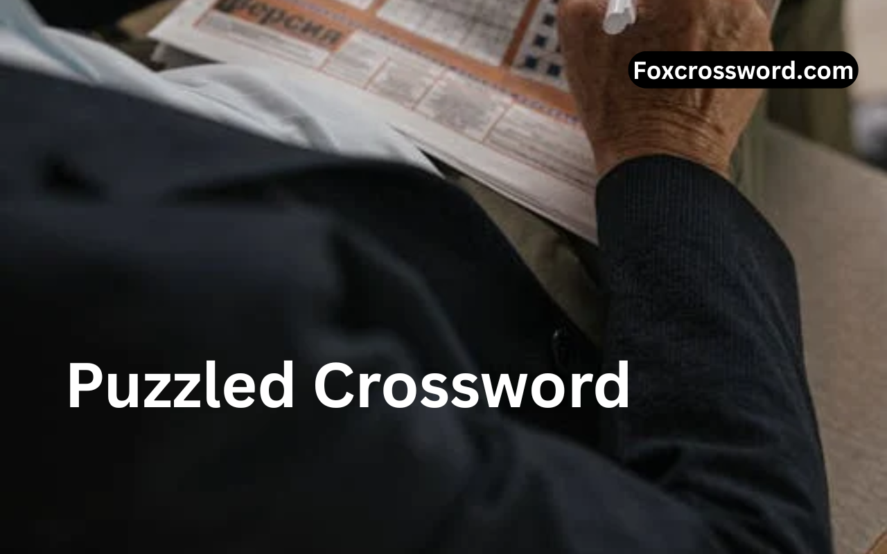 Puzzled crossword